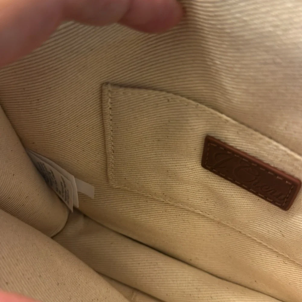 Copenhagen Satchel Bag in Straw - J. Crew NWOT